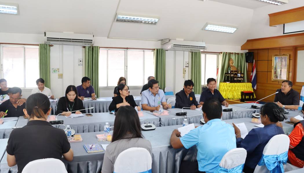 ประชุมคณะกรรมการและคณะอนุกรรมการกองทุนหลักประกันสุขภาพเทศบาลตำบลคำบง ครั้งที่ 1/2569